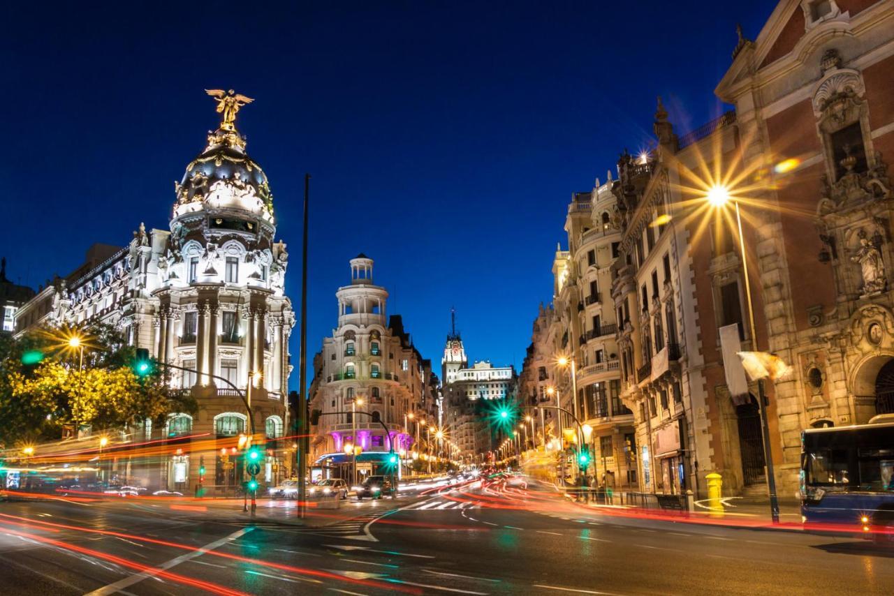Sol Montera & Parking Tph Bed & Breakfast Madrid Eksteriør bilde
